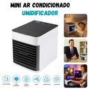 Mini Ar Condicionado Portátil 3 em 1 USB com LED