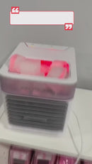 Mini Ar Condicionado Portátil 3 em 1 USB com LED